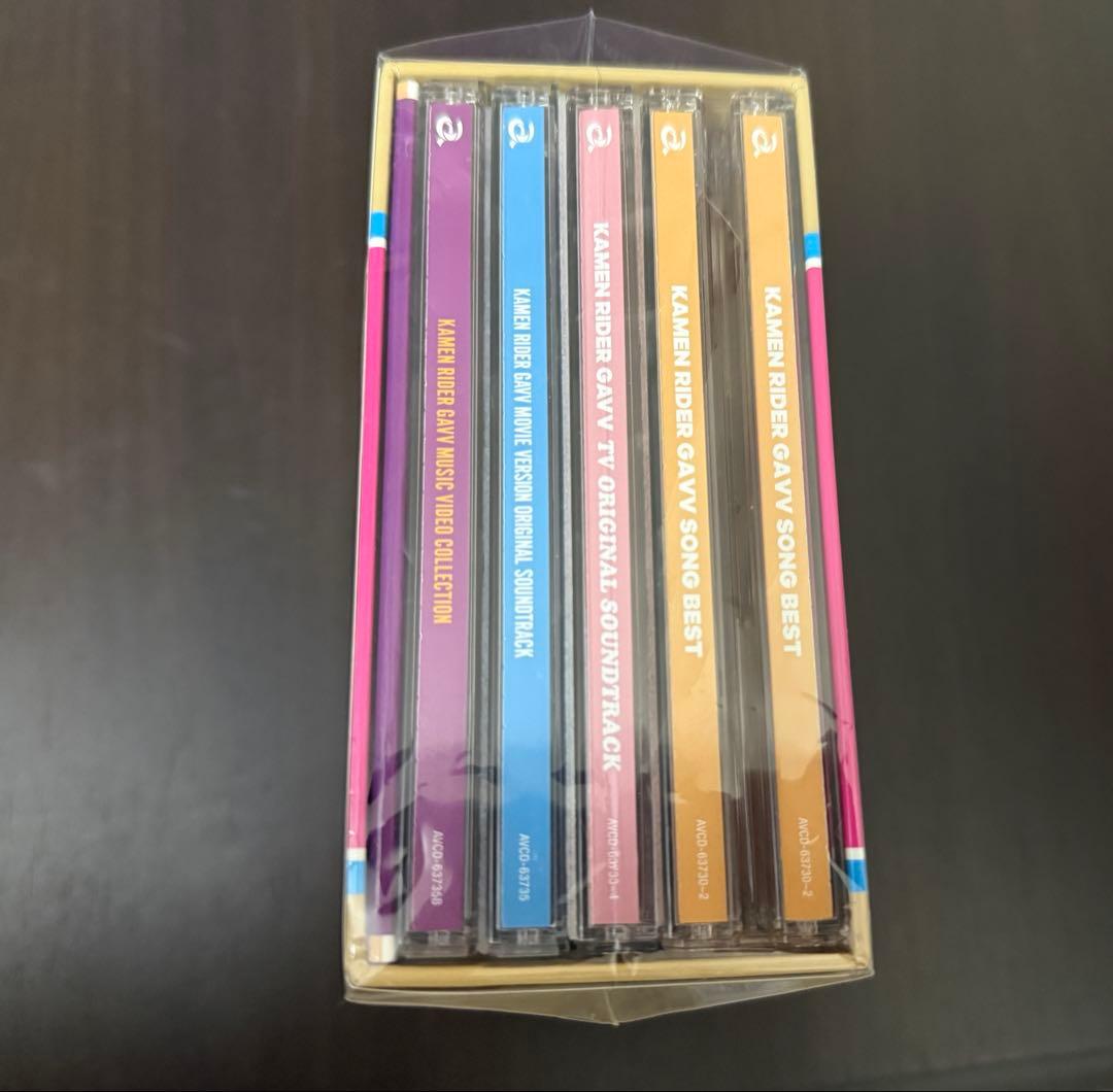 【匿名配送】仮面ライダーガヴ CD-BOX 初回生産限定盤 Blu-ray付き
