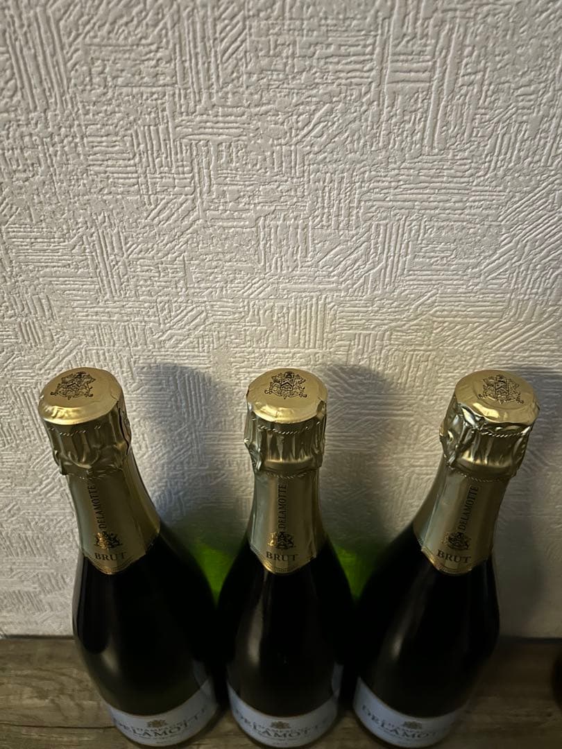 DELAMOTTE ブリュットシャンパン 3本セット
