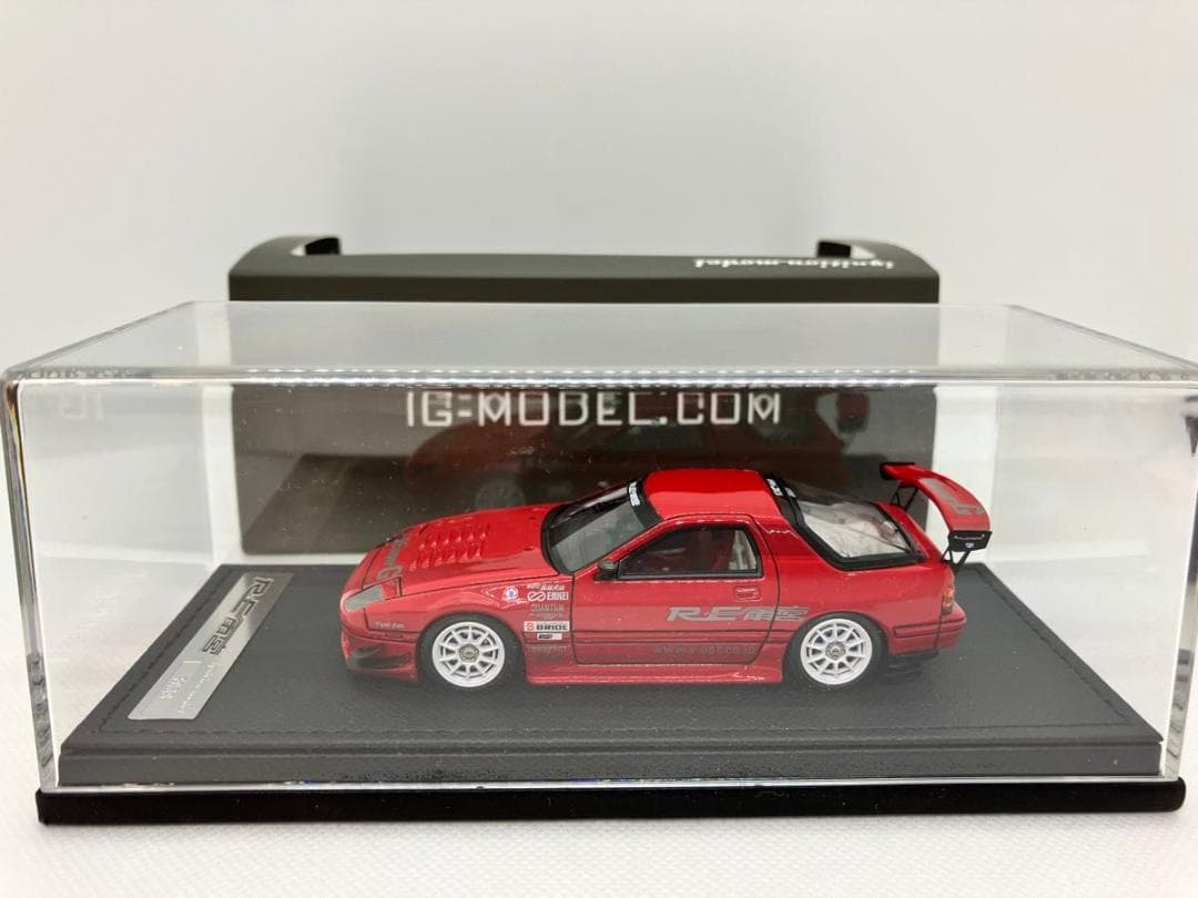 ★1/43★マツダ RX-7★FC3S★RE雨宮★レッド★イグニッションモデル★