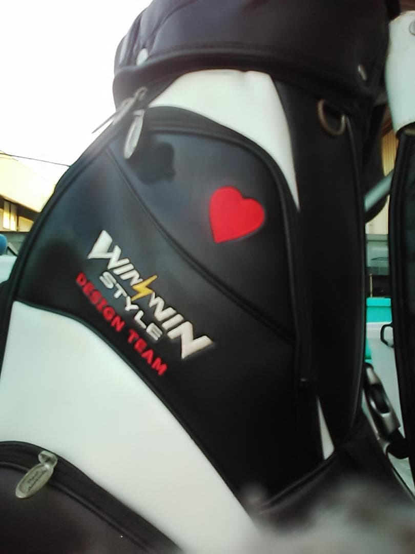 WINWINSTYLE　ウィンウィンスタイル　ゴルフ　キャディバッグ　トランプ