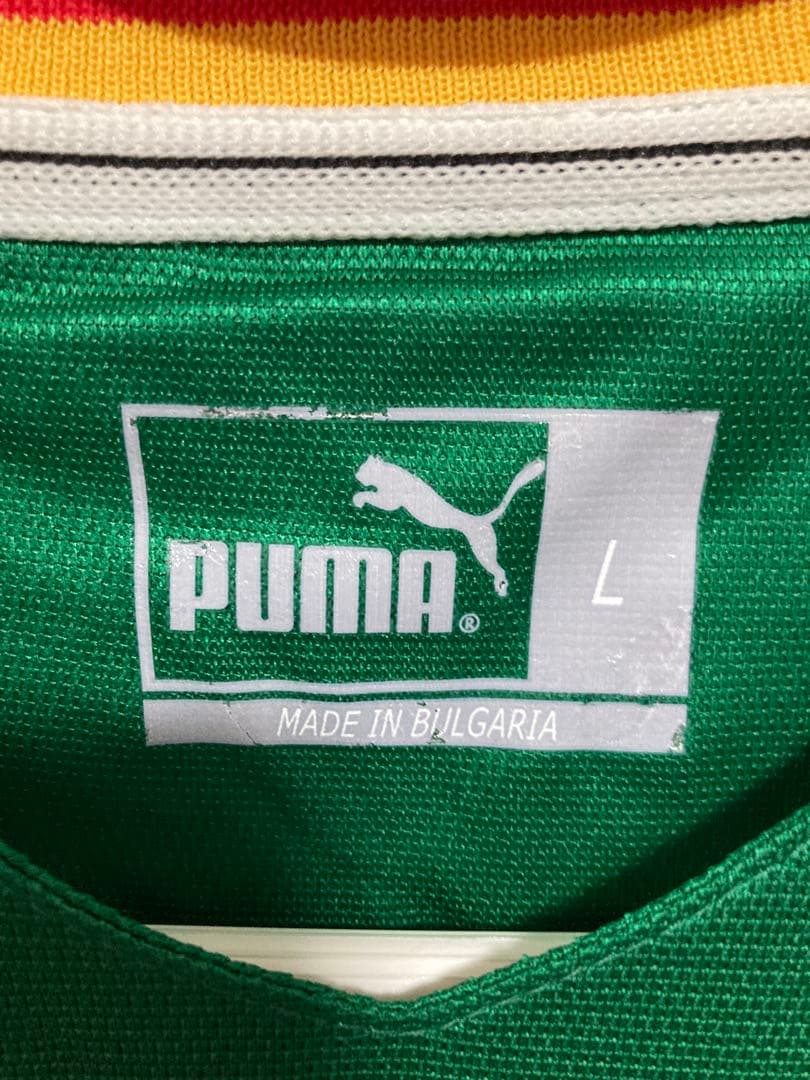 カメルーン代表 Puma MBOMAエムボマ10 Lノースリーブ 日韓W杯
