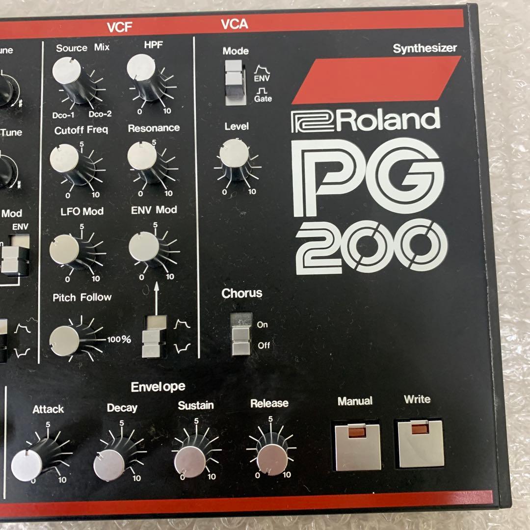 Roland PG-200シンセサイザー　プログラマー