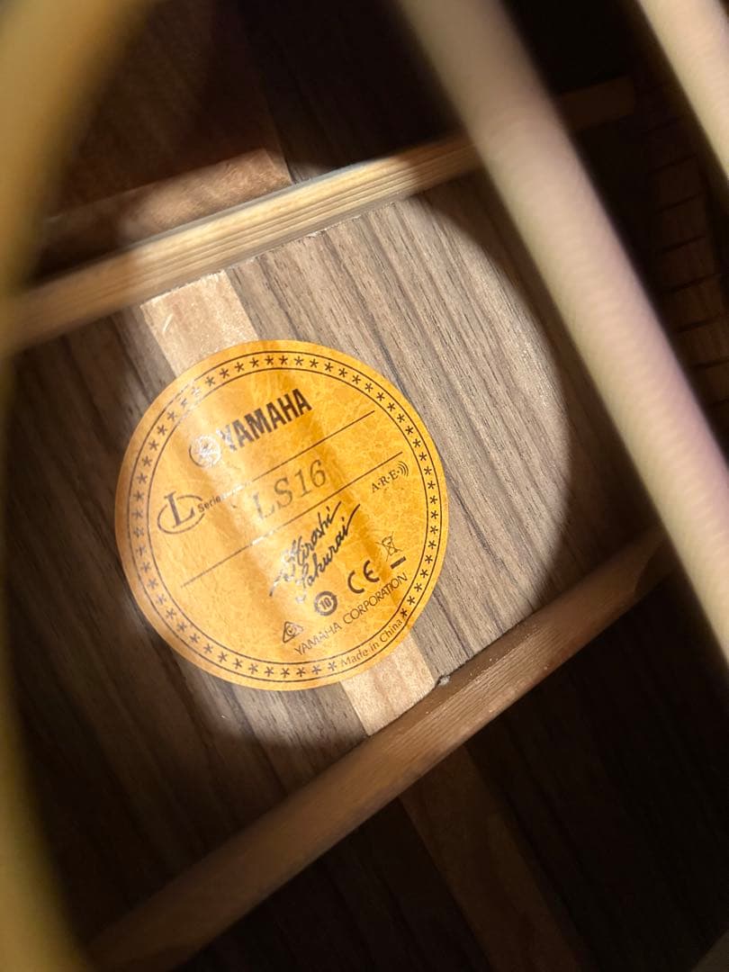 【せいたろう】YAMAHA LS16 ARE アコギ　 ハードケース付
