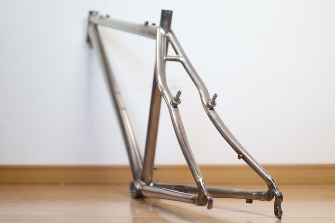 チタン OLD MTB フレーム 26インチ ブルーラグ サーリー