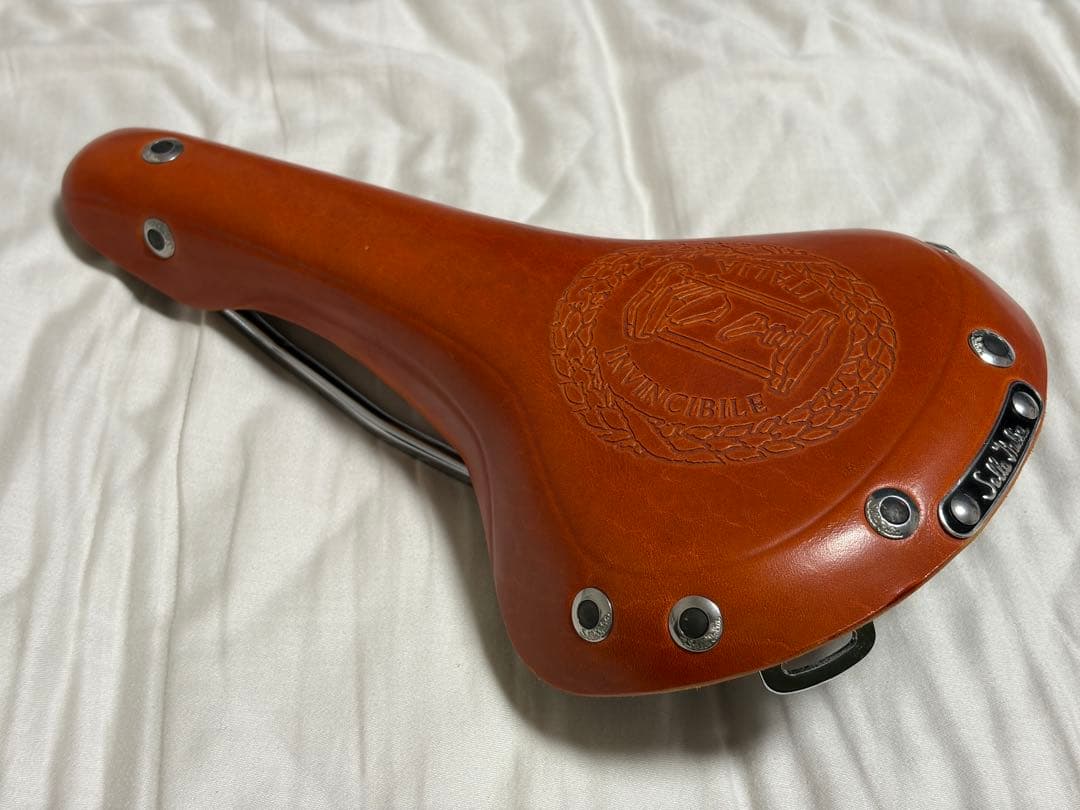 SELLA ITALIA MITICA セライタリア レザーサドル ブラウン