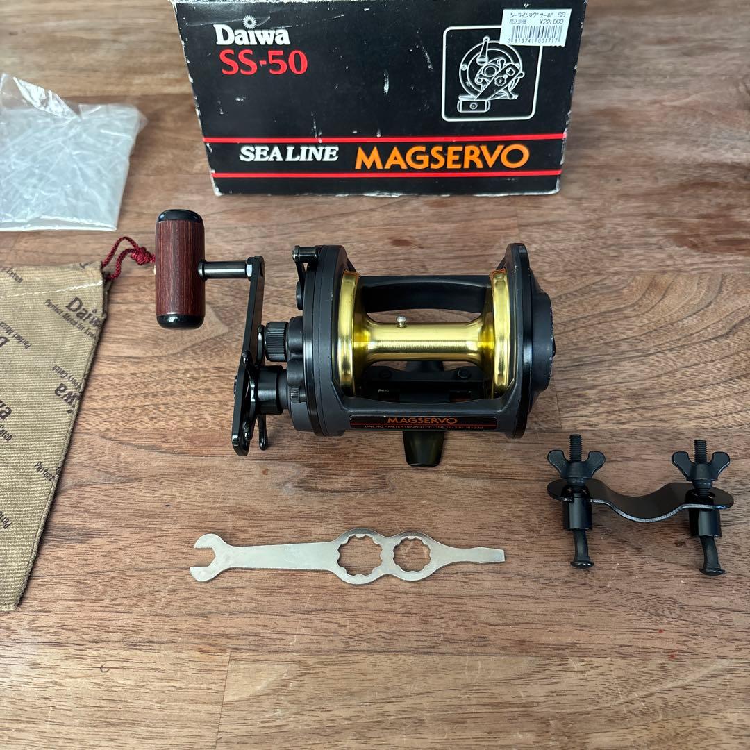 ダイワ　シーライン　マグサーボ　SS-50　両軸リール　大物　グレ　石鯛　タコ
