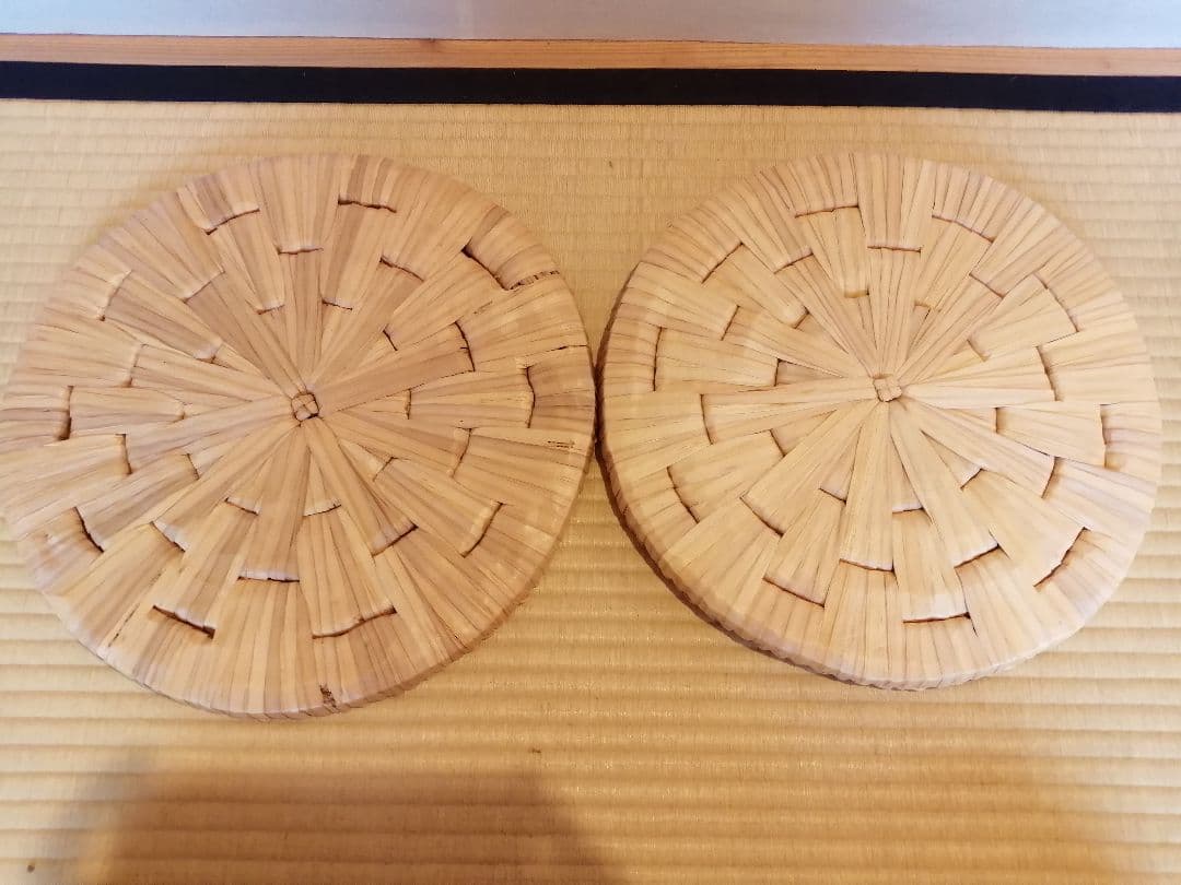 【茶事道具】露地円座　五客組　水屋道具485