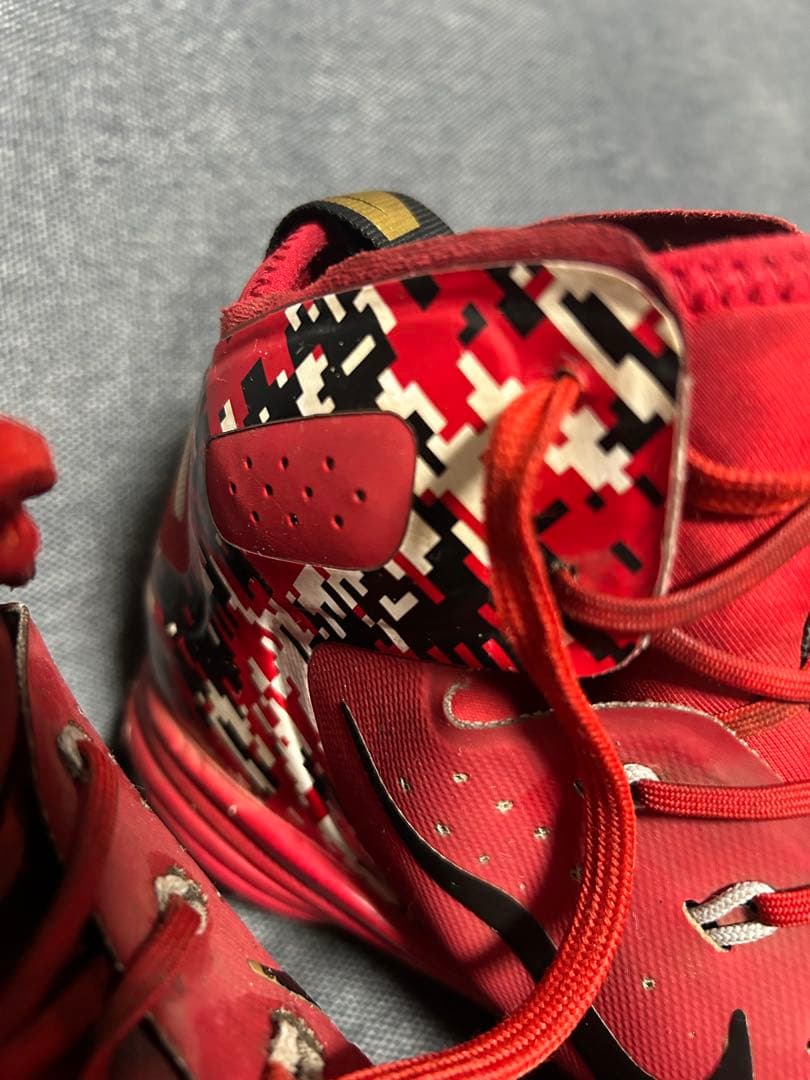 NIKE IDスパイクレッド/カモフラージュ 金具 25cm MID オーダー