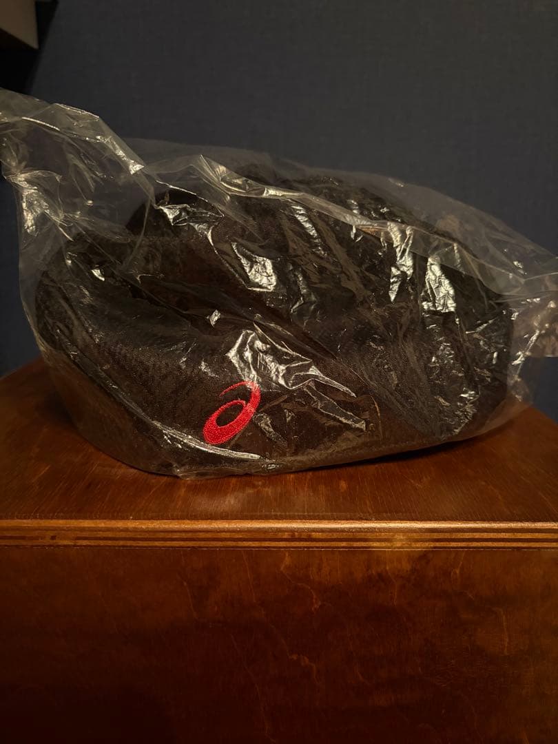 あだち充 明青学園 キャップ MIX タッチ asics 30個限定販売商品