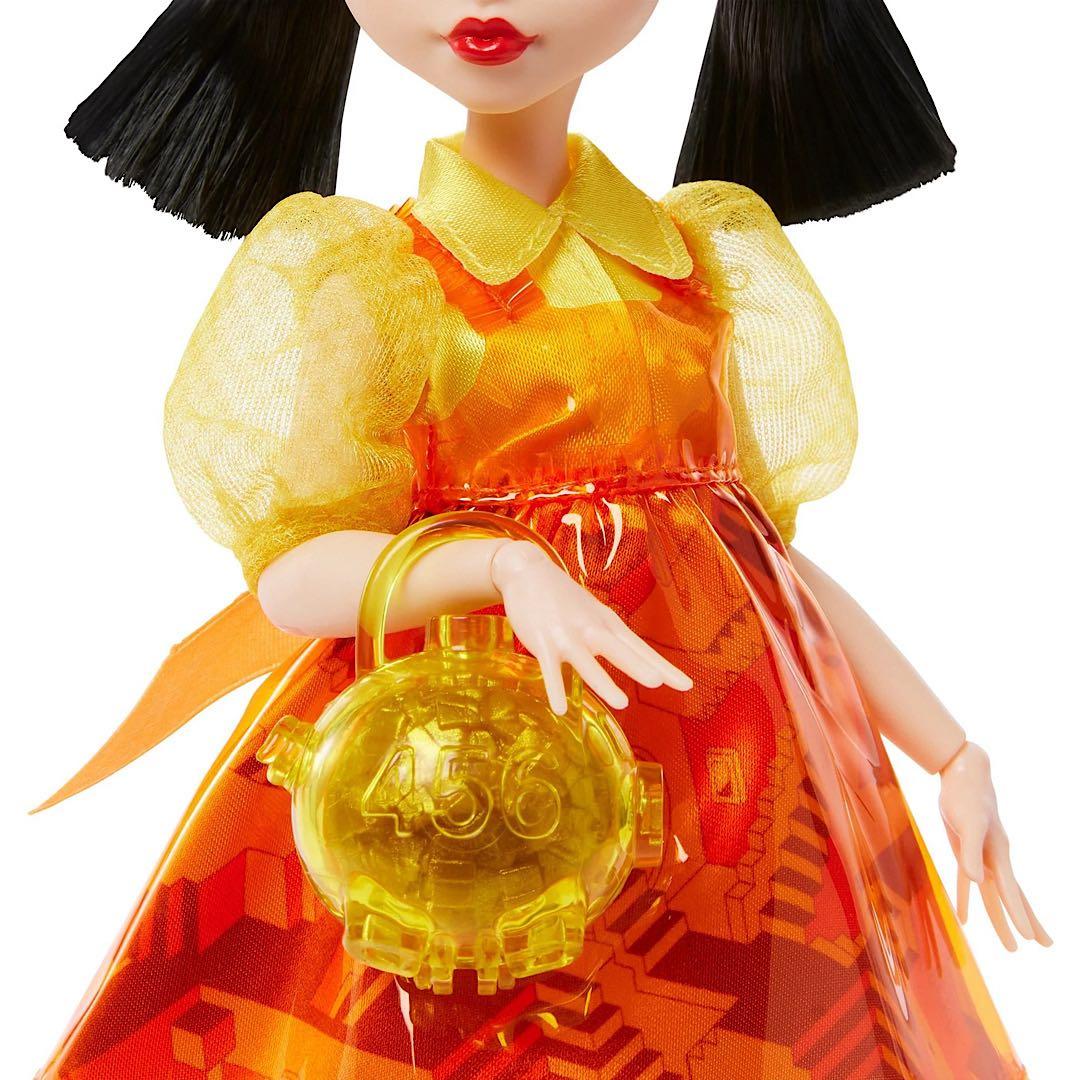 新品✨️モンスターハイ ドール／Netflixコラボ限定 イカゲーム ヨンヒ 人形