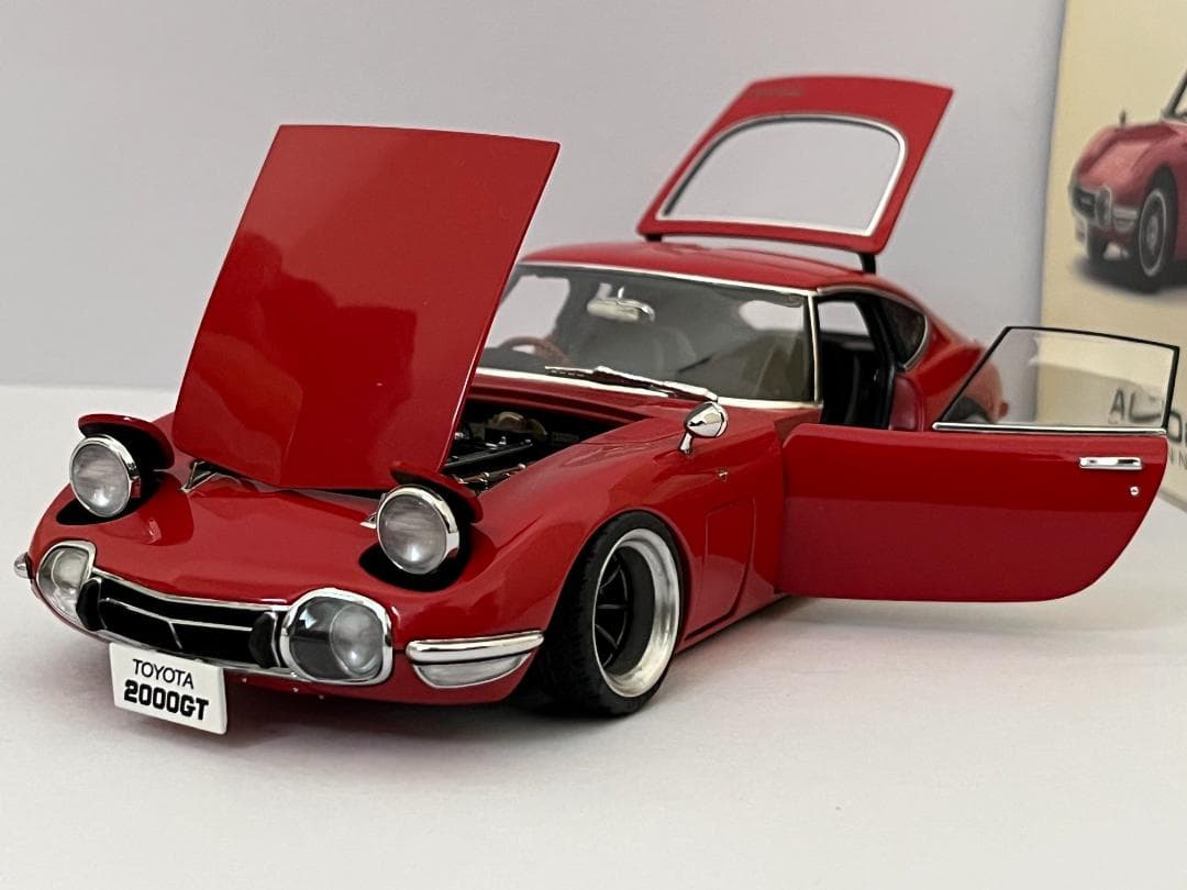 オートアート 1/18 TOYOTA 2000GT UPGRADED カスタム品
