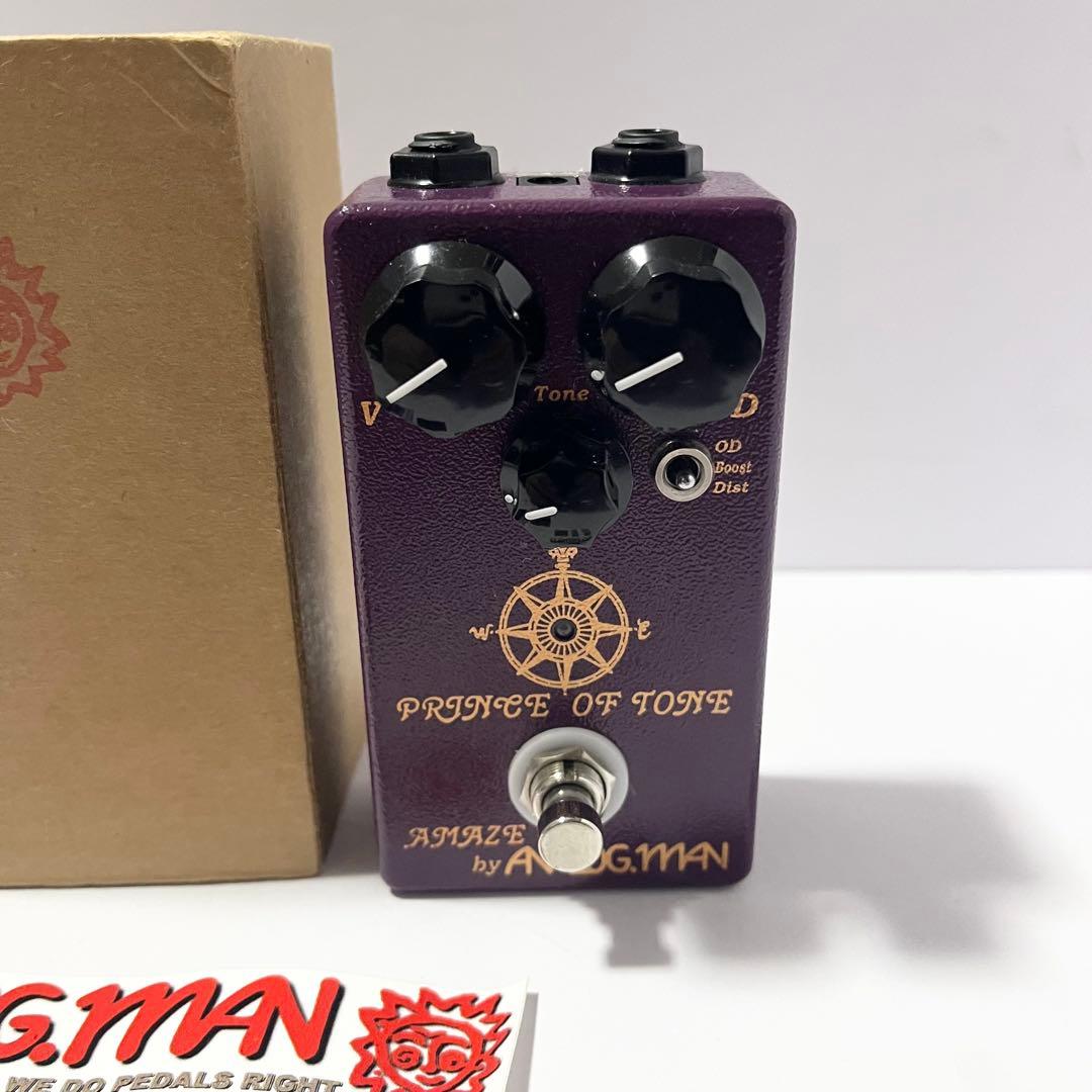新品未使用Analogman Prince of Toneオーバードライブペダル