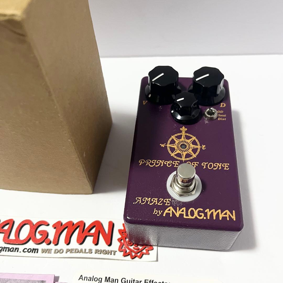新品未使用Analogman Prince of Toneオーバードライブペダル
