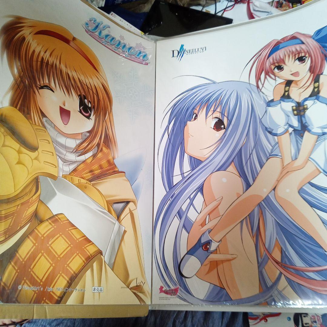 絶対手に入らない、レア物、ゲーム特典、アニメの非売品ポスターと非売品レアケース