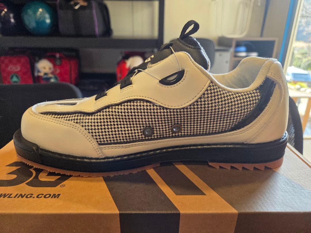 3G Racer WH/BK 26.5cm 使用極少