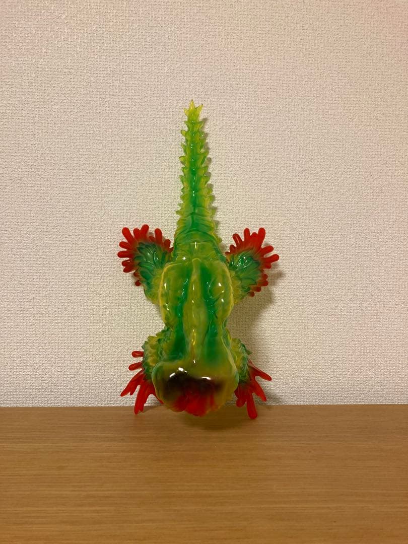 希少　マルサン450 四足ヘドラ　クリア成型　ソフビ