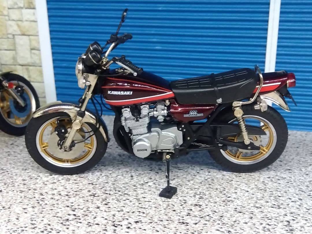1/18ミニカー マルサン鉄馬プロジェクト カワサキ Z900 Z1 カスタム