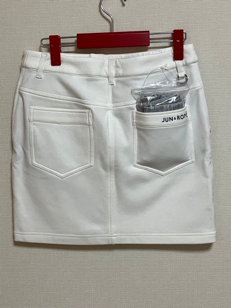 【タグ付き未使用品】JUN&ROPE ホワイトスカート