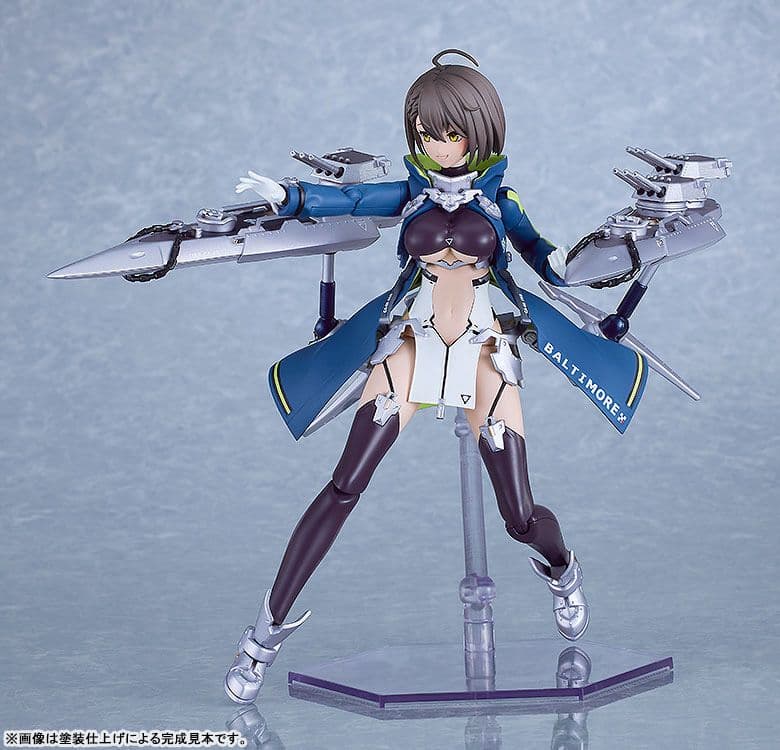 ３個セット！ PLAMATEA アズールレーン ボルチモア プラモ グッスマ上海