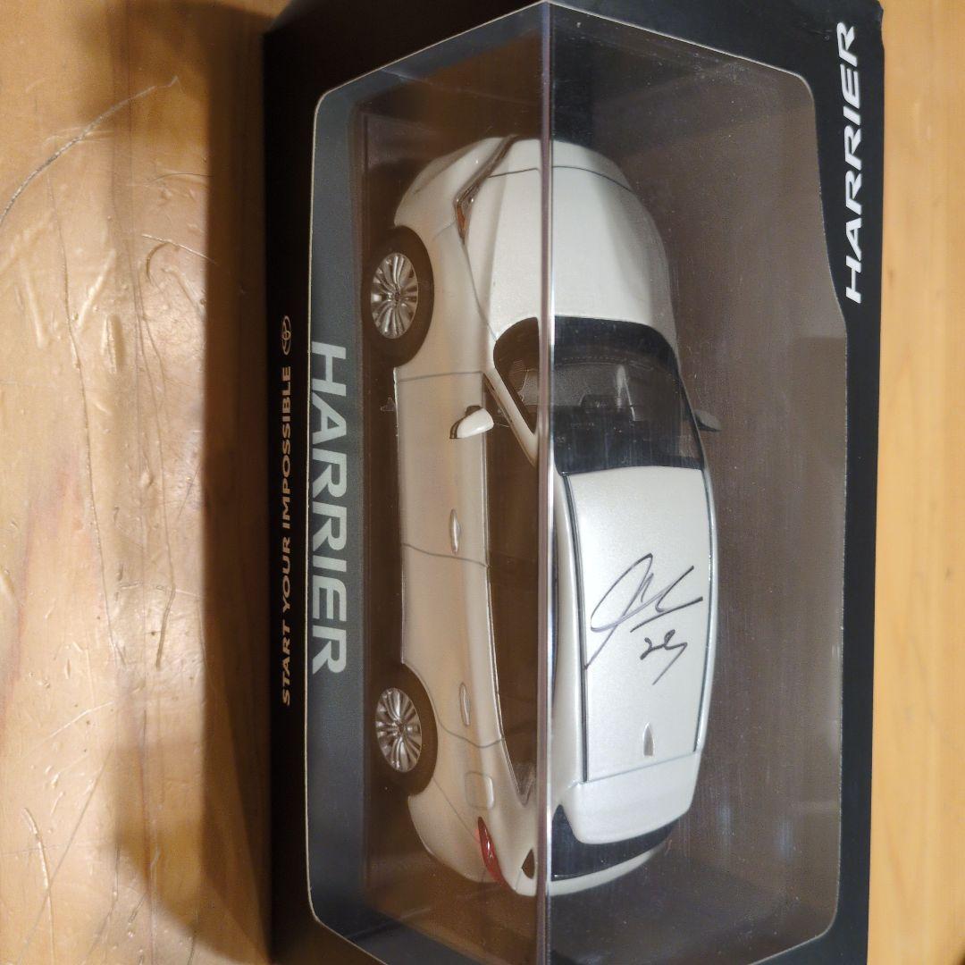 Bリーグ田中大貴選手サイン入りミニカー　アルバルク東京