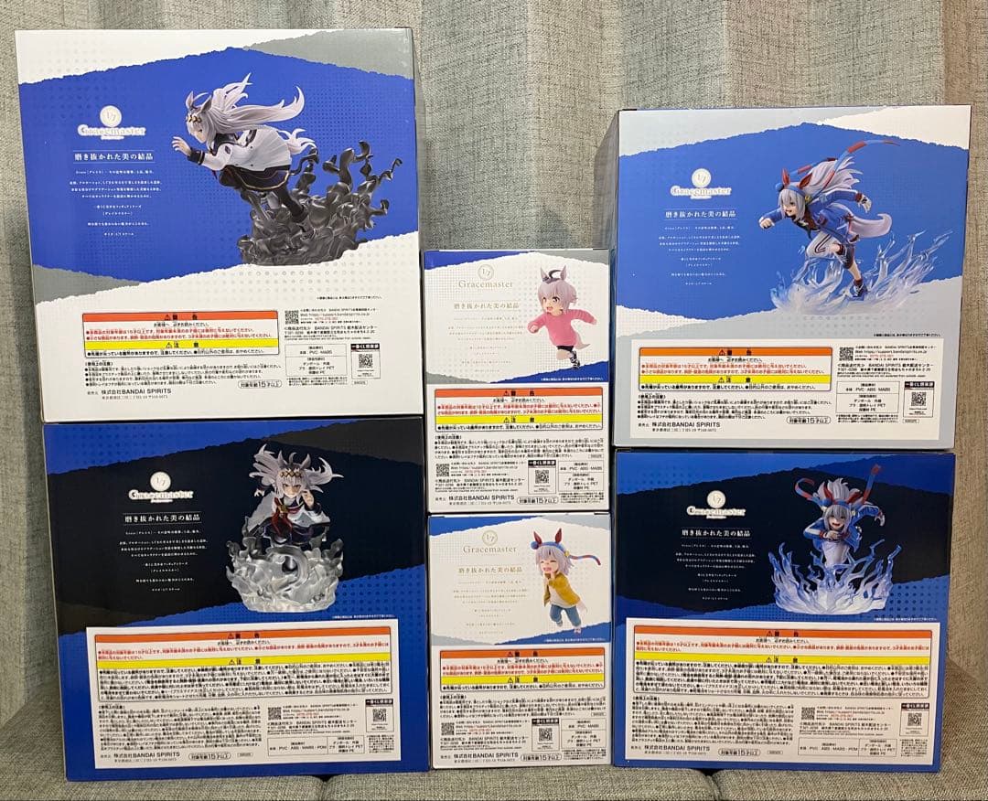 一番くじ ウマ娘 シンデレラグレイ フィギュア全6種コンプリートセット