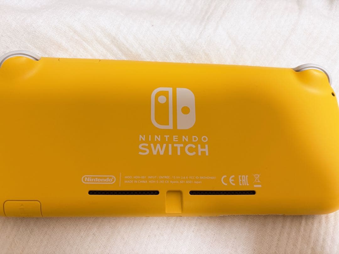 Nintendo Switch Lite イエロー 本体（箱無し）