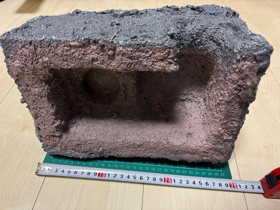 爬虫類用 二部屋構造ウェットシェルター 湿度管理 横長設計