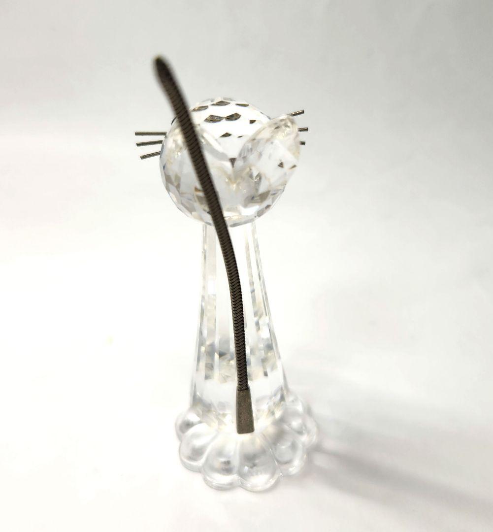 希少廃盤SWAROVSKIスワロフスキー猫ヴィンテージ