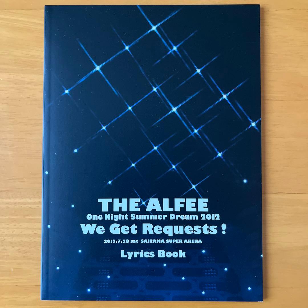 ミュージック THE ALFEE One Night Summer Dream 2012