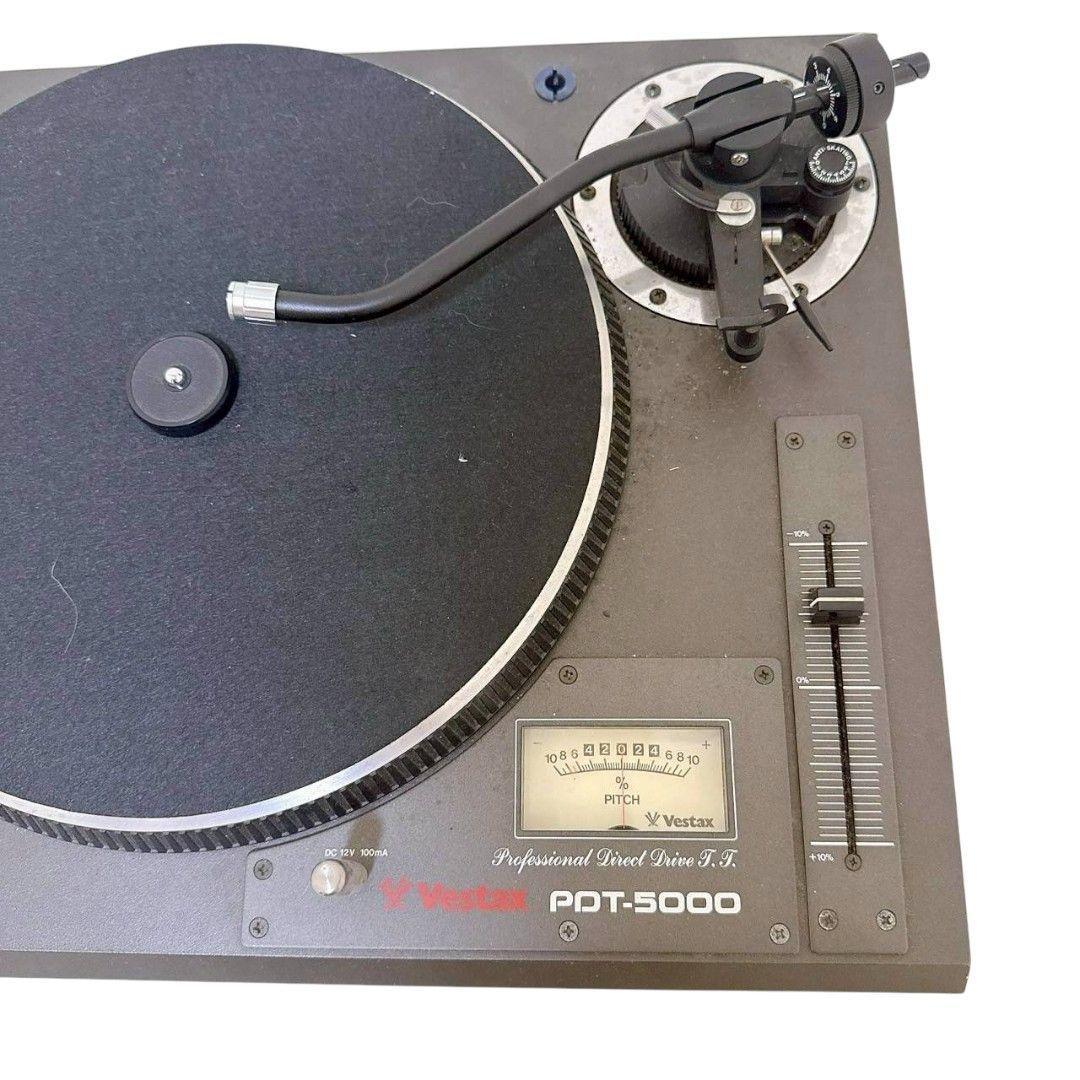 Vestax PDT-5000 ターンテーブル 本体 通電確認のみ
