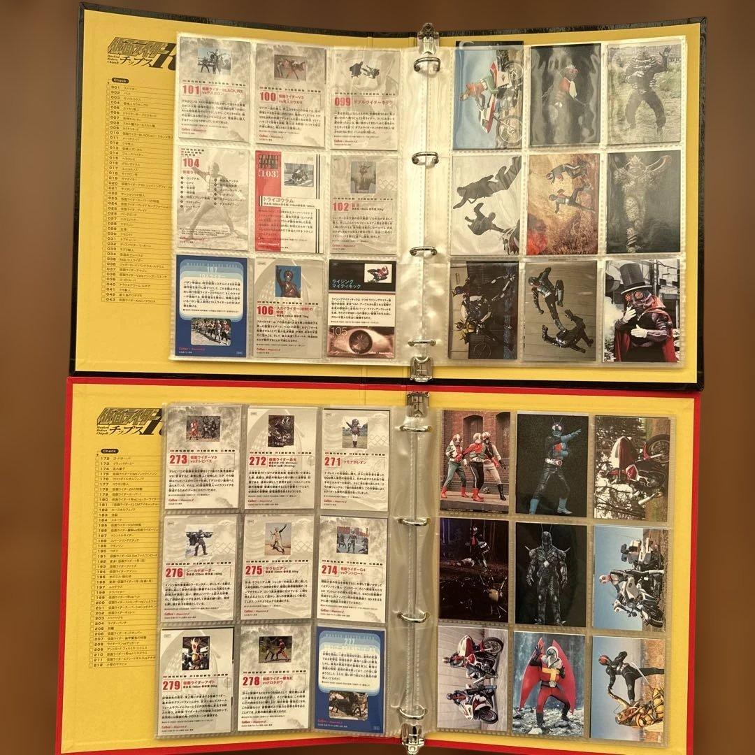 仮面ライダー チップスR カード◇第１記録、第２記録 カルビー×マガジンZ