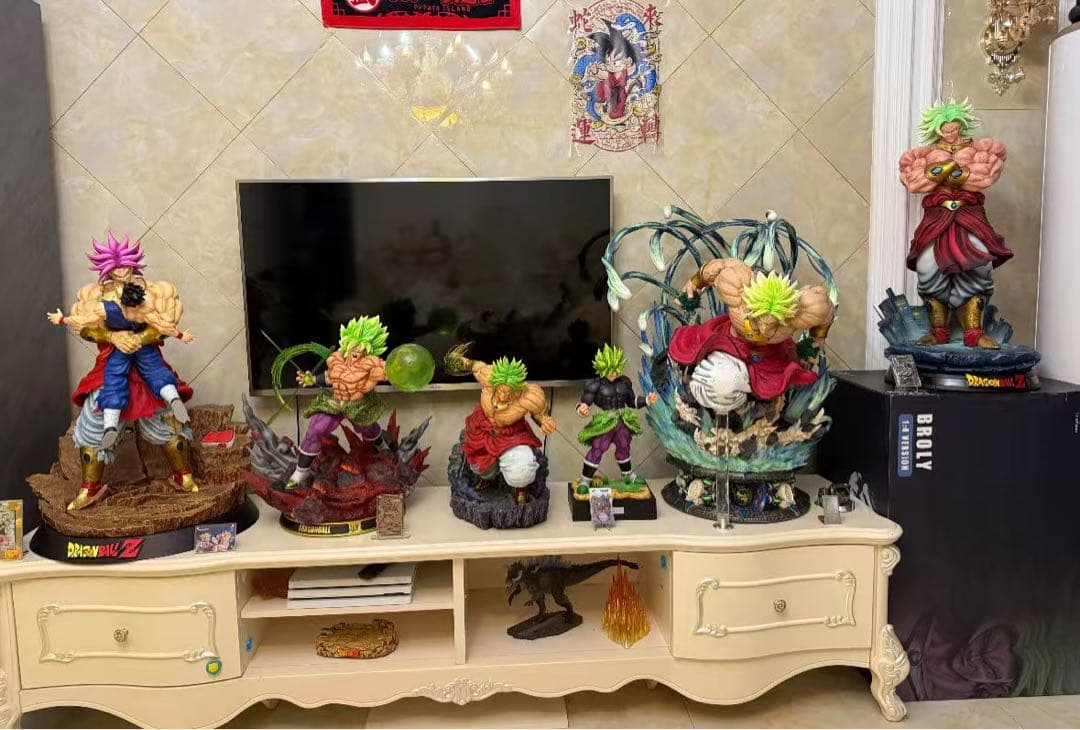 ドラゴンボール ブロリー ガレキ ガレージキット スタチュー X⑤⑤