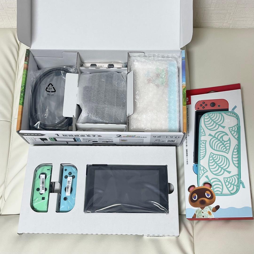 Nintendo Switch 本体　あつまれ どうぶつの森　【国内公式品】