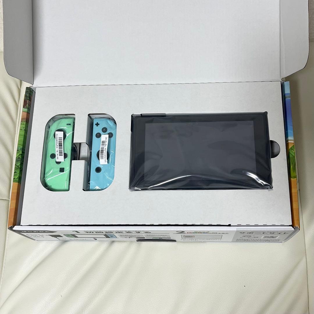 Nintendo Switch 本体　あつまれ どうぶつの森　【国内公式品】