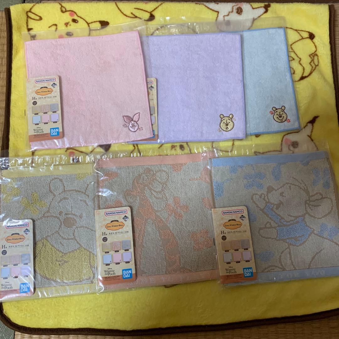 一番くじ くまのプーさん A賞ウォールクロック＆C賞D賞E賞＋おまけ付き