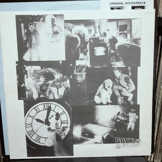 バック・トゥ・ザ・フューチャー 12インチ レコード 帯付き 日本盤