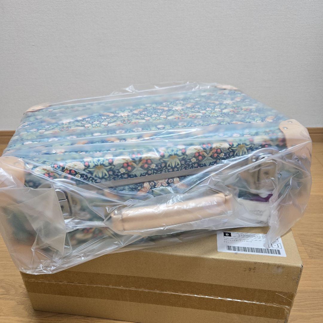 【未使用】完売品‼FLORET LONDON トランク　ストロベリー・シーフGR