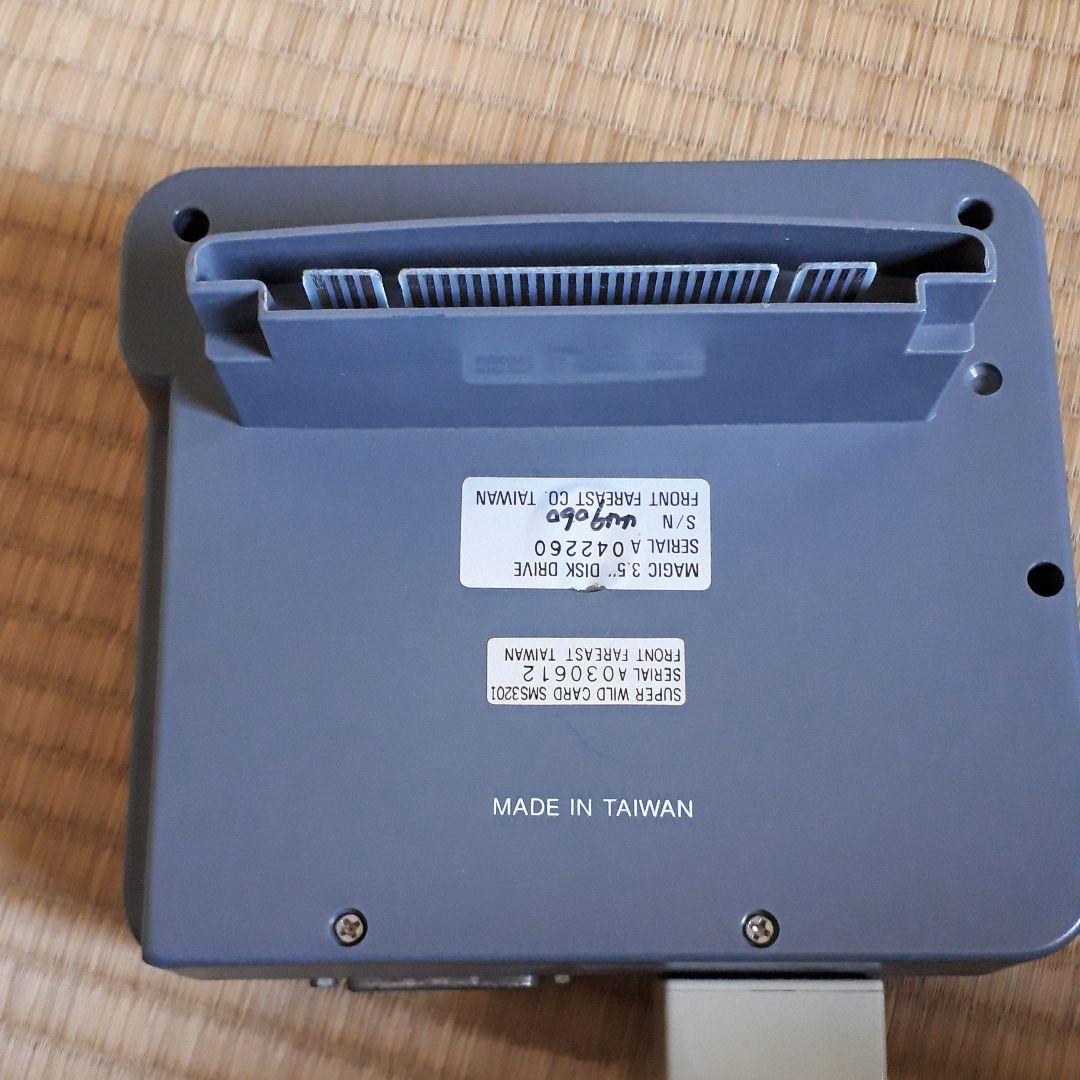 激レア　動作確認済みスーパーワイルドカード本体、フロッピーディスク約80枚