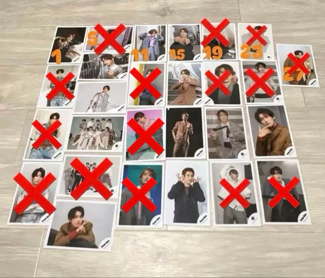 Man 向井康二　公式写真　261枚セット