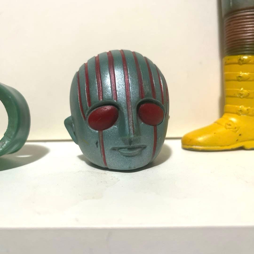 旧バンダイ製 ロボット刑事K ソフビ フィギュア 当時物