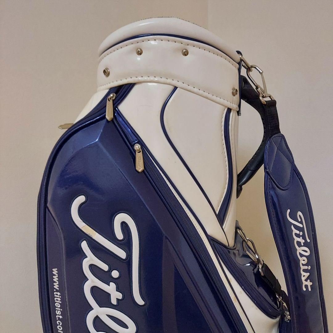 Titleist タイトリスト キャディバッグ ネイビー/ホワイト