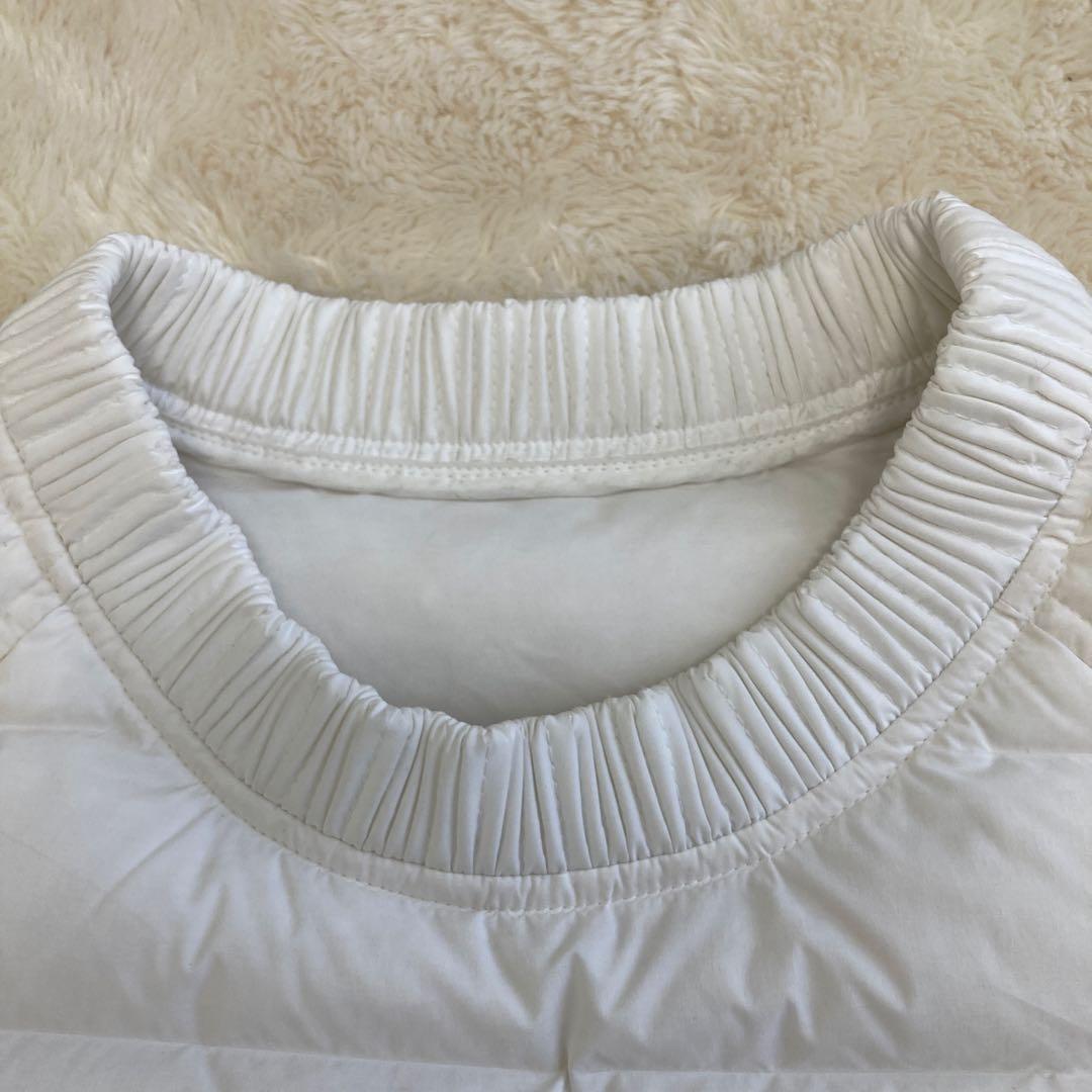 極美品！1PIU1UGUALE3 GOLF ダウンスニードジャック　ホワイト　L