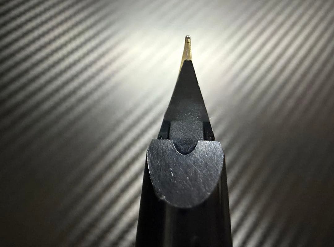 未使用に近い モンブラン No.221 ブラック F 細字 万年筆