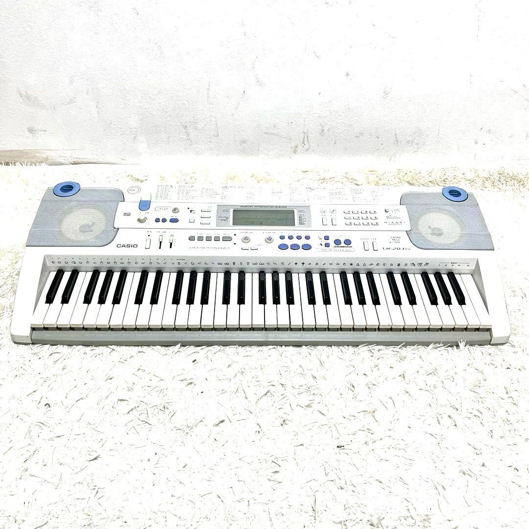 CASIO カシオ　電子ピアノ　電子キーボード　LK-203TV 説明書付