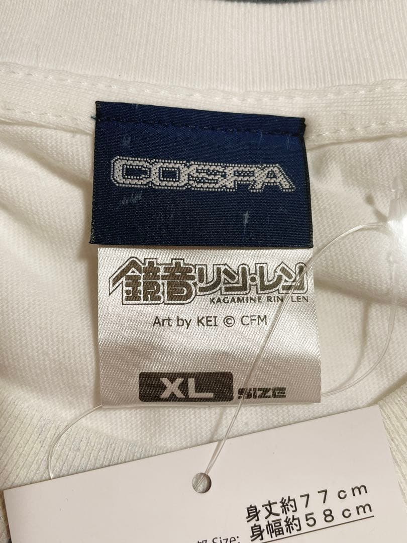鏡音リン 鏡音レン COSPA フルグラフィック Tシャツ XLサイズ KEI