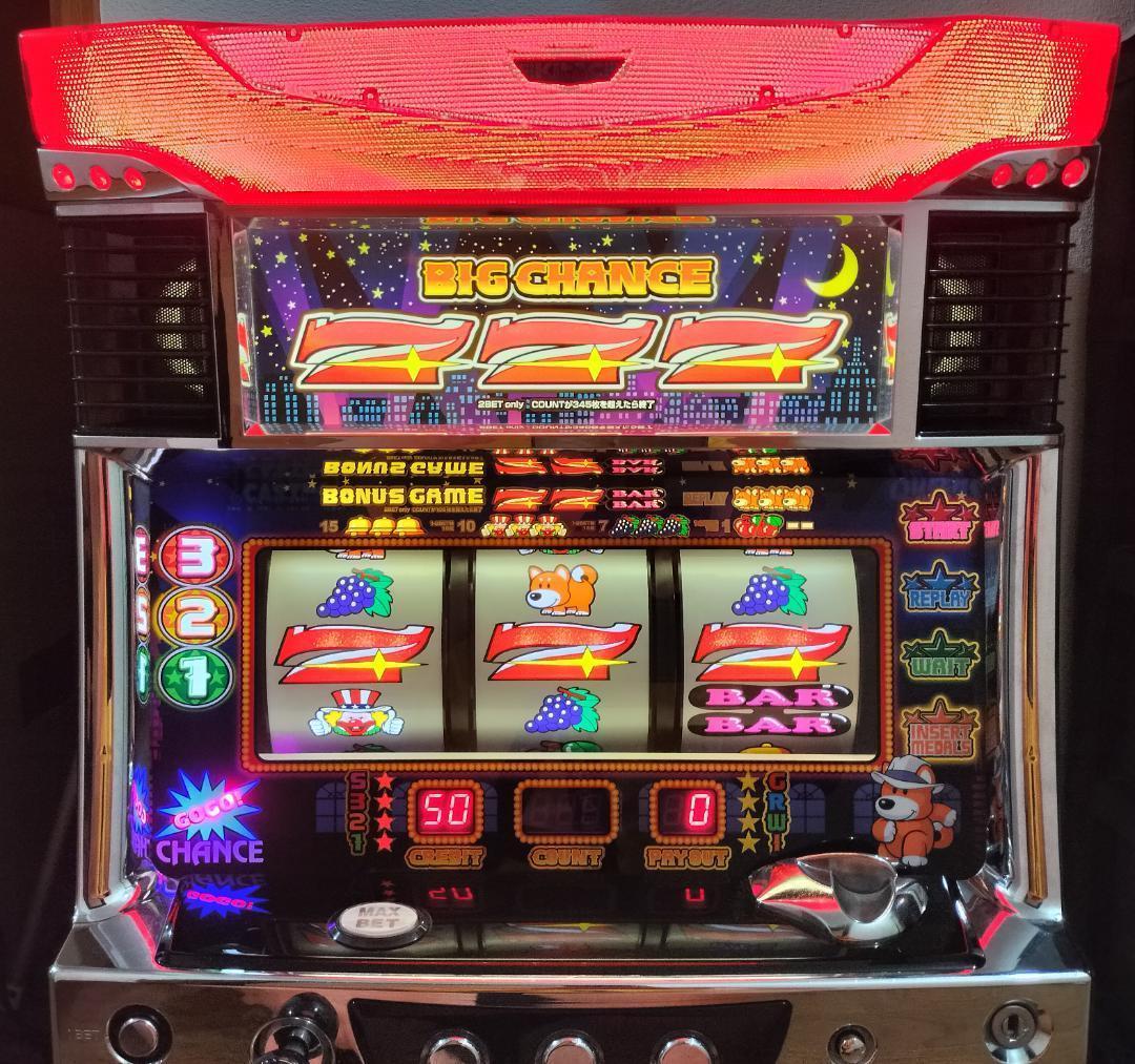 【パチスロ実機】北電子★『初代』ファンキージャグラー【不要機付】