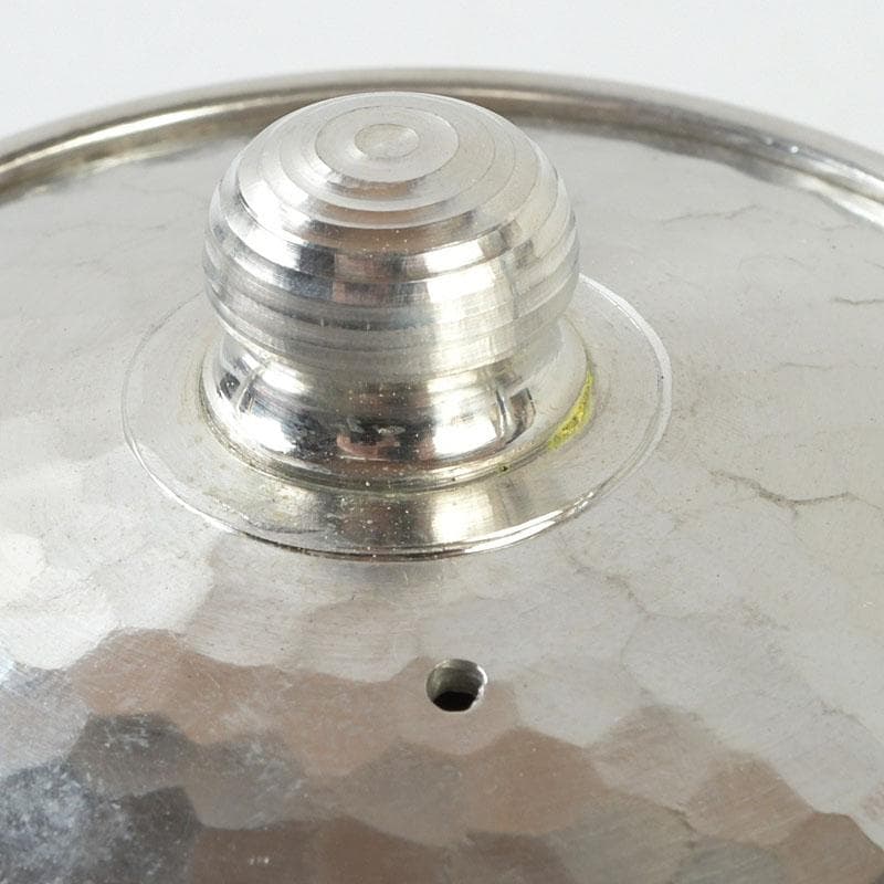 煎茶道具　京屋　本錫製　湯沸　やかん　共箱　M　9385