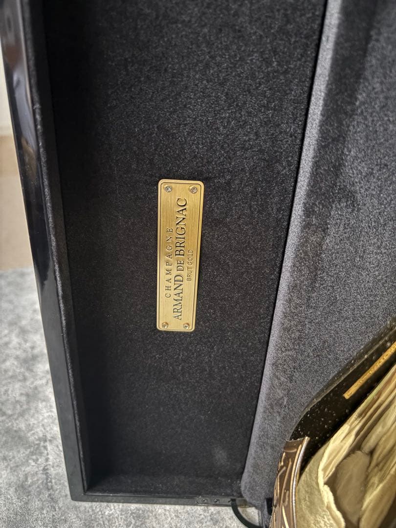 〔未開封〕Armand de Brignac ゴールドシャンパン