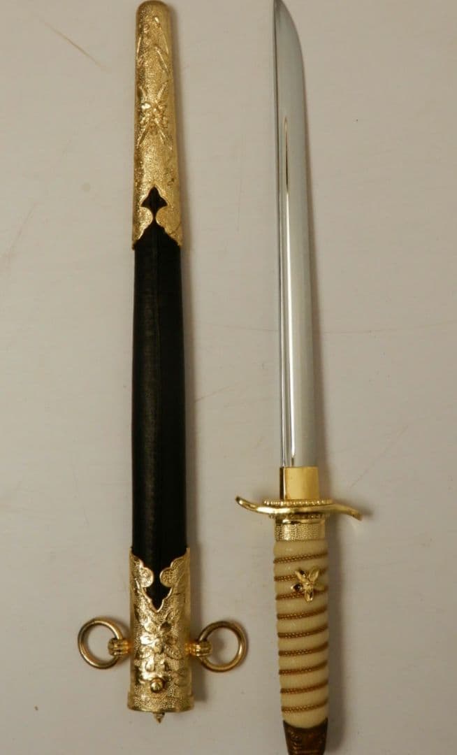 【極美品】海軍士官 短剣 模造刀