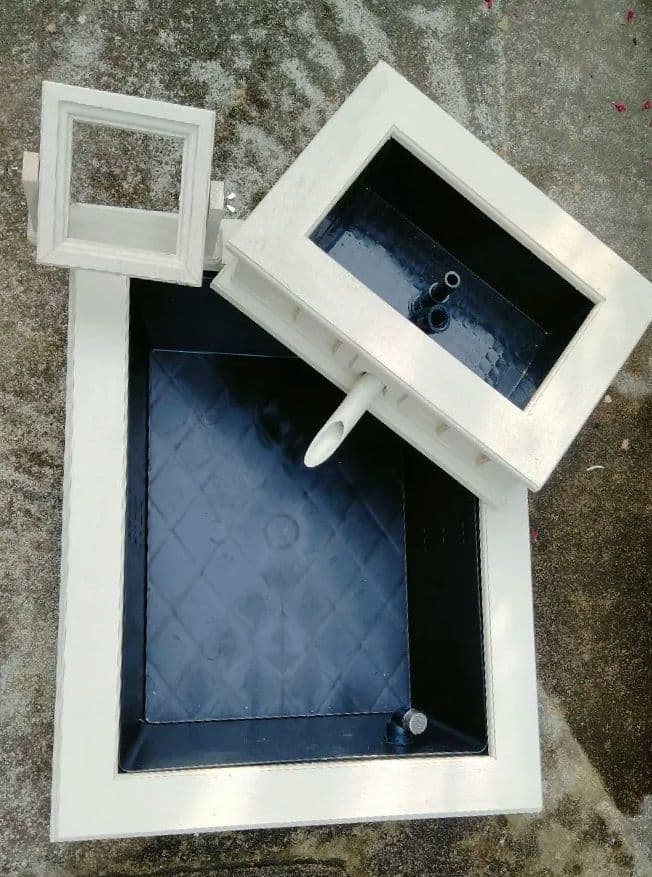 水換えの要らないトロ舟40 ビオトープ